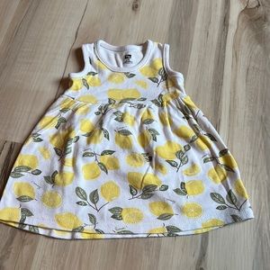 HB 3-6m lemon print dress